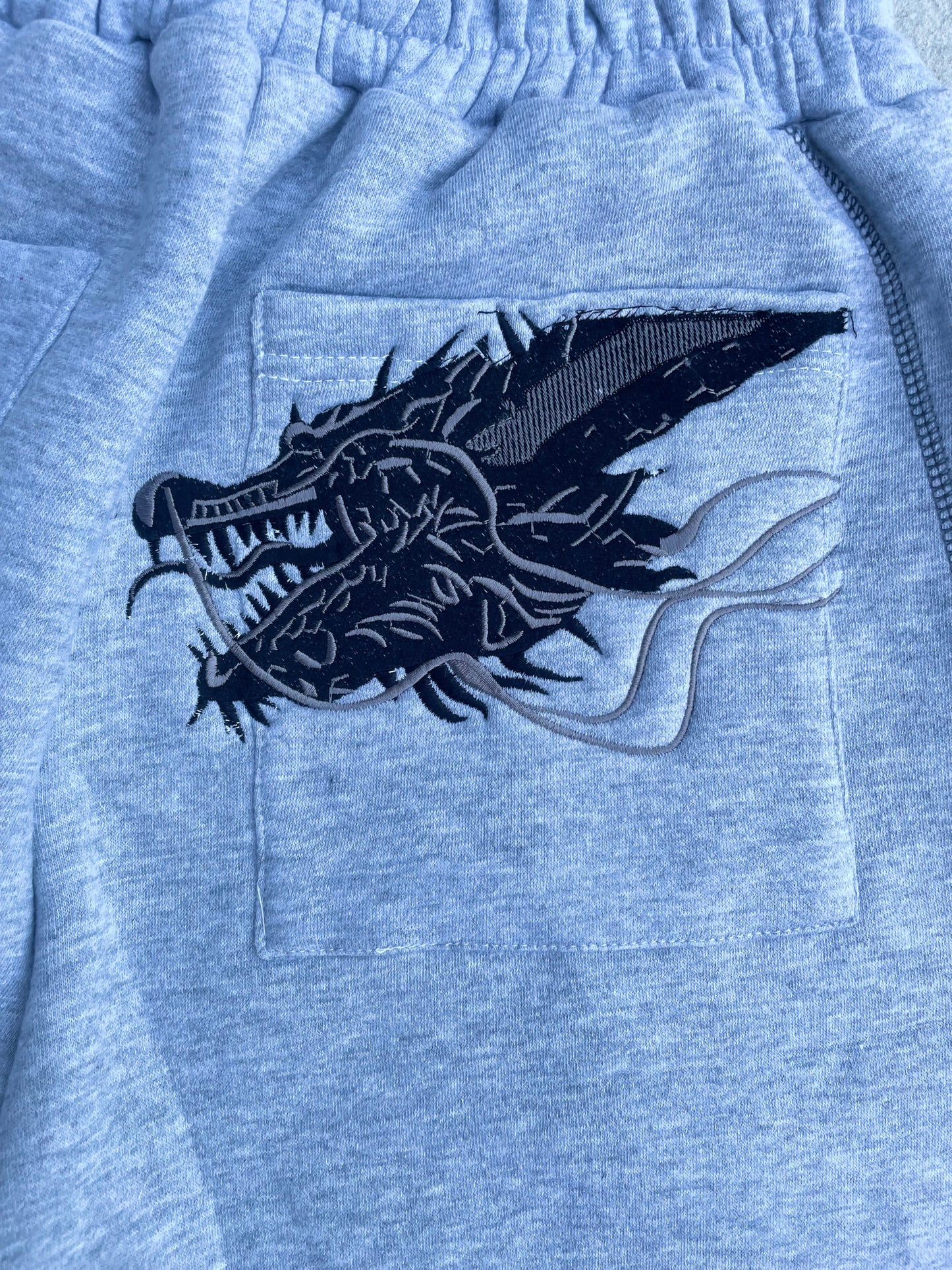 Shoxed dragon shorts
