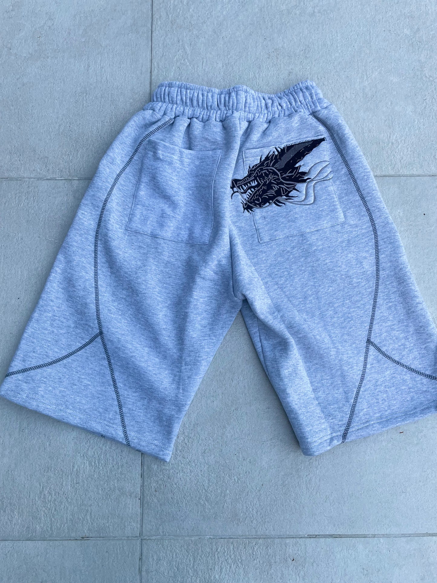 Shoxed dragon shorts